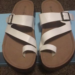 White Sandals